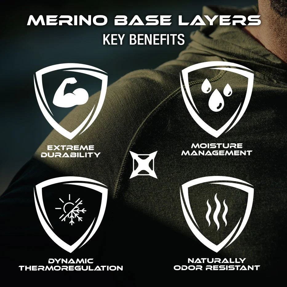 Merino Wool Base Layer Hoody - Image 24