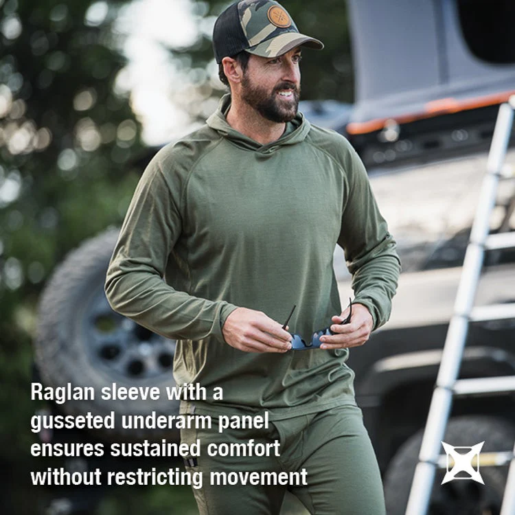 Merino Wool Base Layer Hoody - Image 8