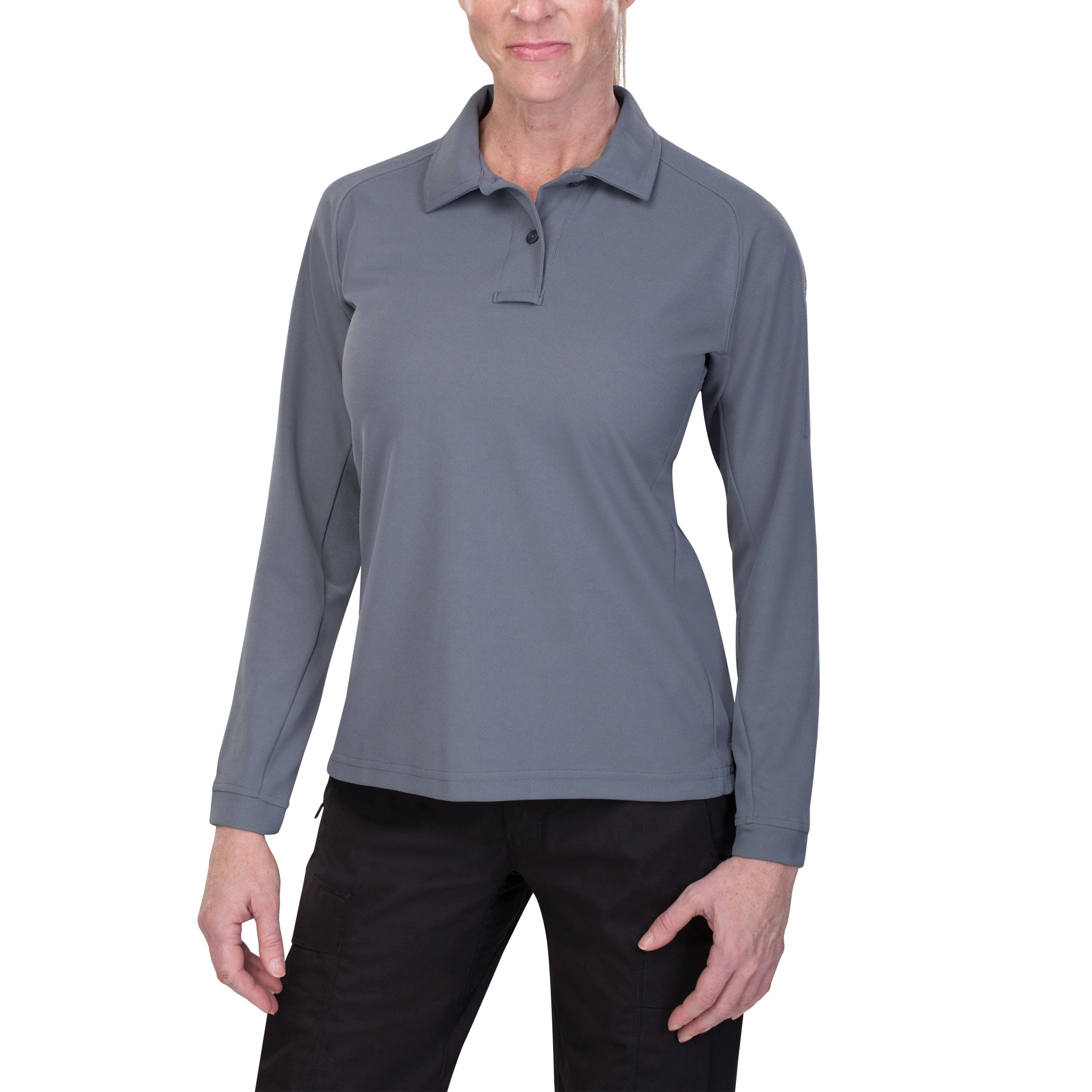 Women's Coldblack Long Sleeve Polo - Image 10